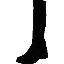 CAPRICE Damen Hohe Stiefel ohne Absatz Kniehoch Vegan, Schwarz | Gr. 38,5