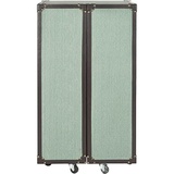 SAFAVIEH Rustic Wooden Bar Cabinet, in Sage, 45 X 60 X 105