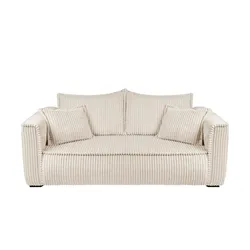 Einzelsofa  Modena , beige , Maße (cm): B: 222 H: 100 T: 120