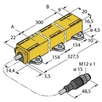 Turck Linearwegsensor Li300P1-Q17LM1-LU4X2-0,3-RS5/S97