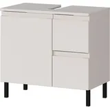 Germania Waschbeckenunterschrank »Scantic«, (1 St.), mit Siphonausschnitt braun