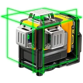 DeWalt Multilinienlaser 3x360° grün,10,8V/2AH DCE089D1G-QW