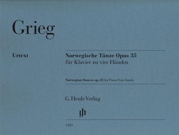 Norwegische Tänze Opus 35 Für Klavier Zu Vier Händen - Edvard Grieg - Norwegische Tänze op. 35 für Klavier zu vier Händen  Kartoniert (TB)