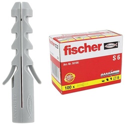 100 Stk. Fischer Dübel S 6 - 50106