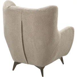 Atlantic Home Collection Sessel Shawn Teddystoff 88 x 91 x 98 cm Beige