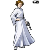 KOMAR Selbstklebende Fototapete Star Wars XXL Princess Leia 127 x 170 cm