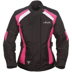 Modeka Janika Lady Damen-Motorradjacke - schwarz-pink - 38