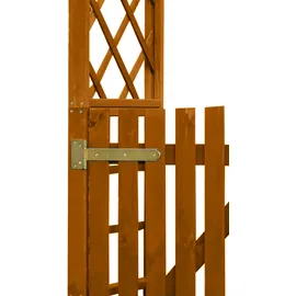 Promadino Rosenbogen Pergola Ben Set 200 x 65 cm Braun