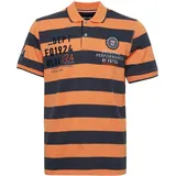 FQ1924 Poloshirt FQ1924 "Poloshirt FQHarald", Herren, Gr. L, orange (coral gold), Obermaterial: 100% Baumwolle CO., Shirts