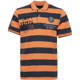 FQ1924 Poloshirt FQ1924 "Poloshirt FQHarald", Herren, Gr. L, orange (coral gold), Obermaterial: 100% Baumwolle CO., Shirts