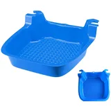 Pool Fuß, Fußwanne Für Poolleiter, Tragbare rutschfeste Schwimmbad Fußbadewanne, Pool Foot Bath, Abnehmbare Fussbad Poolzubehör Für Pool Leitern, 41x42x13cm