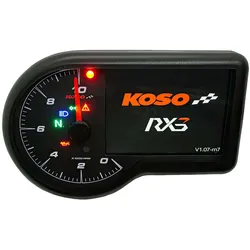 Tachometer Koso RX-3 mit TFT-Display 10.000 RPM