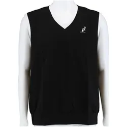 Australian Tennis-Pullunder Club V-Neck schwarz/weiss Herren