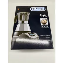De'Longhi Alicia Plus 3/6 Tassen Schwarz/Silber