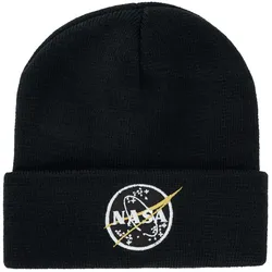 Skimütze ALPHA INDUSTRIES "Alpha Industries Accessoires - Headwear Nasa Beanie", Damen, Gr. onesize, schwarz, Obermaterial: 47% Viskose, 23% Polyester, 30% Nylon, Mützen