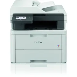 Brother MFC-L3740CDWE FarbLaser-Multifunktionsdrucker Kompaktes 4-in-1 Farb-LED Multifunktionsgerät mit WLAN/LAN, ADF und Duplexdruck