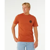 Rip Curl Wettie Passage Icon T-Shirt 2026 baked clay XL