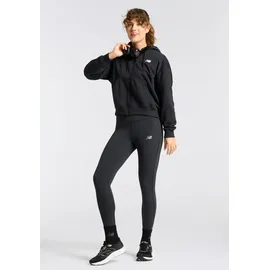New Balance Sport Essentials French Terry Full Zip Sweatjacke Herren Schwarz XL