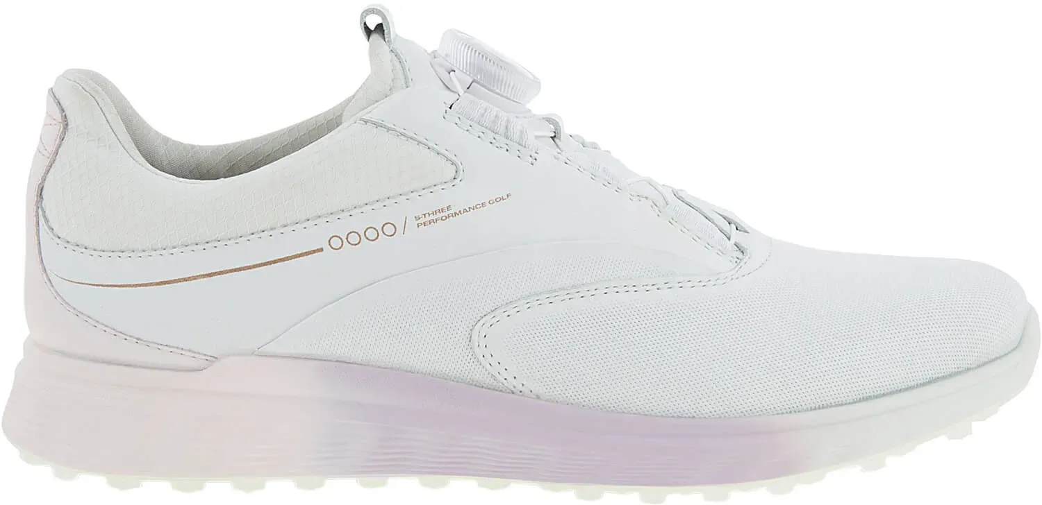 ecco Golfschuhe Golf S-Three Boa, weiss
