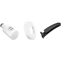 Laufen Cleanet Duschkopf, Blendenring und Servicehebel,