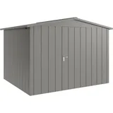 hörmann stauraumsysteme Juno Gerätehaus 3,10 x 2,62 m Grau