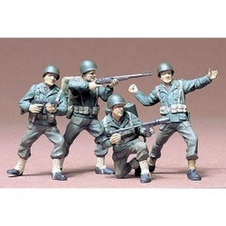 1:35 WWII Figuren-Set US Army Infant.(4)