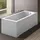 Besco Badland Rechteckbadewanne 70 x 120 cm (4in1)
