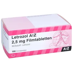 Letrozol AbZ 2,5 mg Filmtabletten 100 St