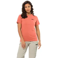 Jack Wolfskin Damen Essential W T-Shirt, Warm Amber, M