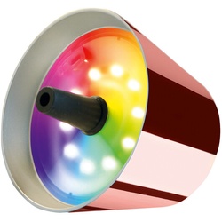 LED-Tischleuchte mit RGB-Farbwechselfunktion Top 2.0 sompex gold, Designer Lexis Kraft, Lampenschirm 9 cm. Stopfen 2.3 cm