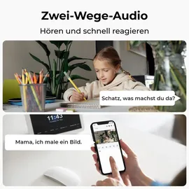 Reolink E1 3MP WLAN Kamera Weiß