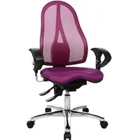 TOPSTAR Topstar, Bürostuhl, Fitness-Drehstuhl Sitness15 Permanentkontakt lila
