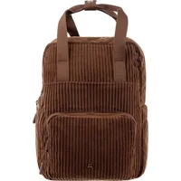 Prato SC15 zeitloser Rucksack aus Breitcord mocha -