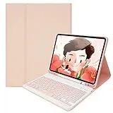 Lively Life Bluetooth-Tastatur für iPad Air 6. 11 Zoll (M2) 2024/iPad Air 5. Generation/iPad Air 4. Generation 11 Zoll / iPad Pro 11 Zoll (2018–2022), iPad abnehmbare Hülle, integrierter Stifthalter,