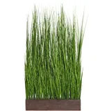 Creativ-green Kunstpflanze Gras Raumteiler, 125 cm