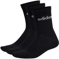 Adidas Socken, 6er Pack-Linear Crew Cushioned 43-45