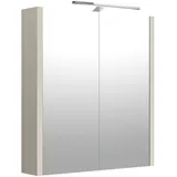 welltime Badezimmerspiegelschrank »Joy«, Breite 78 cm, mit 2 Türen, mit LED, IP 44,