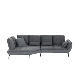 Vito Eckcouch Flachgewebe 3-Sitzer Beige
