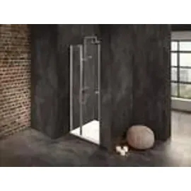 Dusbad Duschkabine/ Duschabtrennung Dusbad Vital 2 Pendeltür an Festteil für Nischendusche rechts 875mm