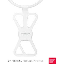 VONMÄHLEN Infinity Phone Strap Universelle Handykette White