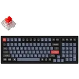 Keychron K4 Pro, schwarz, LEDs RGB, hot-swap, Keychron K Pro RED, USB/Bluetooth, DE (K4P-H1-DE)