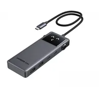 UGREEN Uno 6-in-1 Usb-C Hub USB-Hubs - 6 - silber