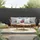 ECD Germany Sichtschutzmatte PVC 140 x 500 cm Anthrazit
