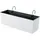 Prosperplast Urbi Case W 58 x 18 x 19,5 cm Weiß