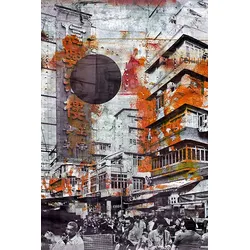 Acrylglasbild auf Aludibond