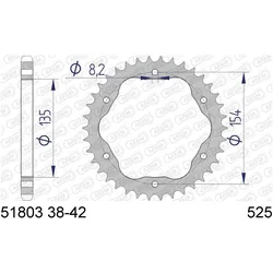 Afam Kettenrad 51803