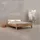 Krok Wood Massivholzbett Julia in Buche 180x220 cm - Transparent