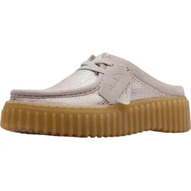 CLARKS Torhill Mule Silber 37