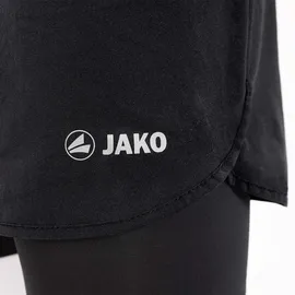 Jako Laufshort 2-in-1 Schwarz 34