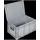 Lockweiler Aufbewahrungsbox L600 x B400 x H333 mm 1-tlg. grau